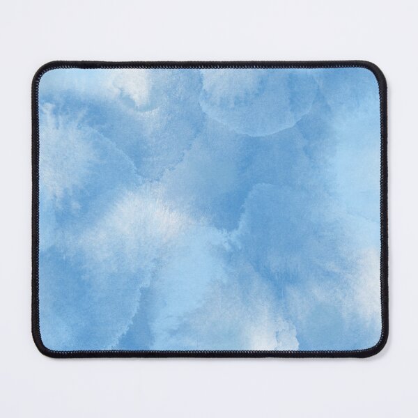 Item preview, Lght bue aesthetic abstract digital drawing designed and sold by Barolina.