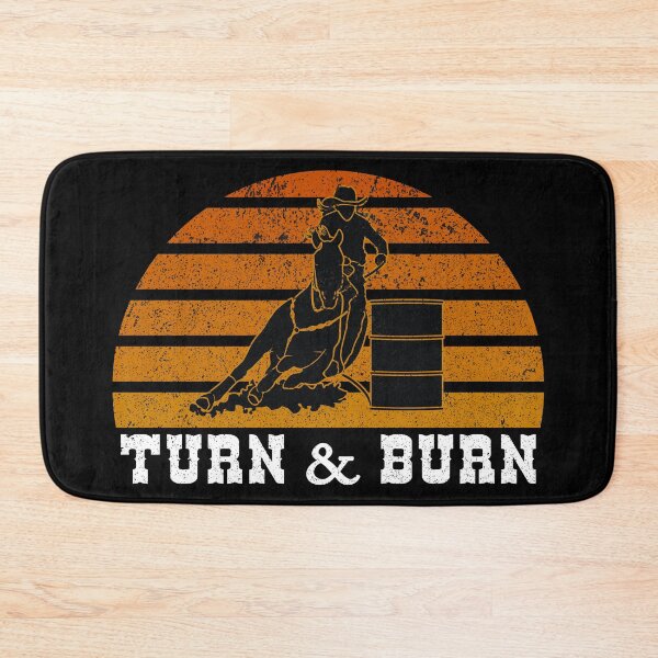 Item preview, Turn And Burn Barrel Racing  designed and sold by franktact.