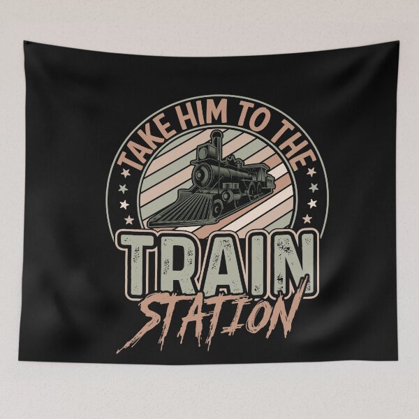 Item preview, Take Him to Train Station designed and sold by Theparticular.