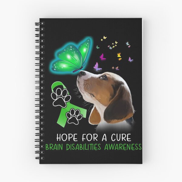 Item preview, Beagle Hope For A Cure Brain Disabilities Awareness designed and sold by Grooffos.