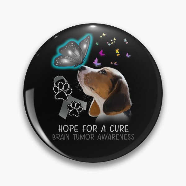 Item preview, Beagle Hope For A Cure Brain Tumor Awareness designed and sold by Grooffos.