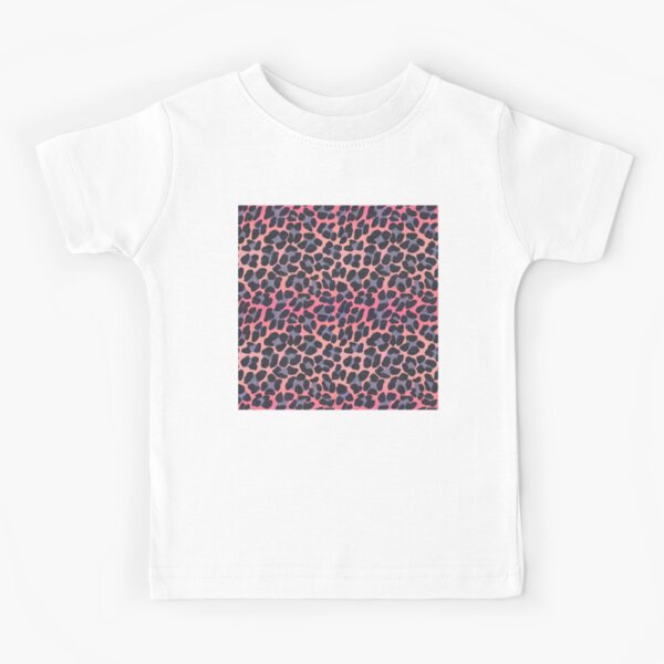 Girls Top Kids Tops Leopard Print Neon Pink Fahsion