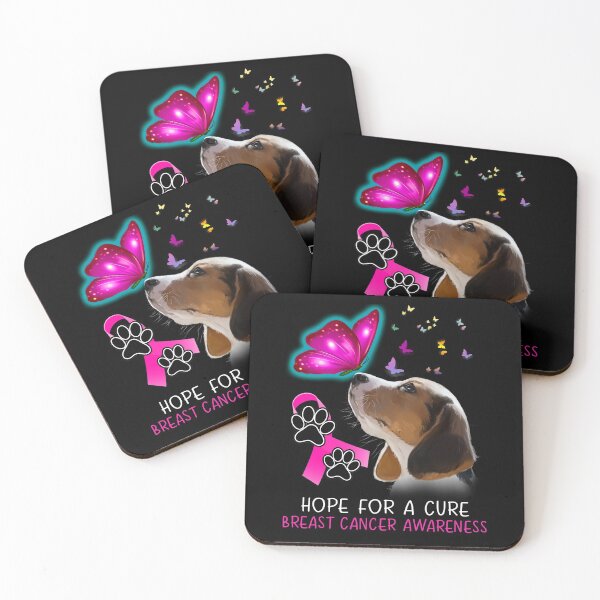 Item preview, Beagle Hope For A Cure Breast Cancer Awareness designed and sold by Grooffos.