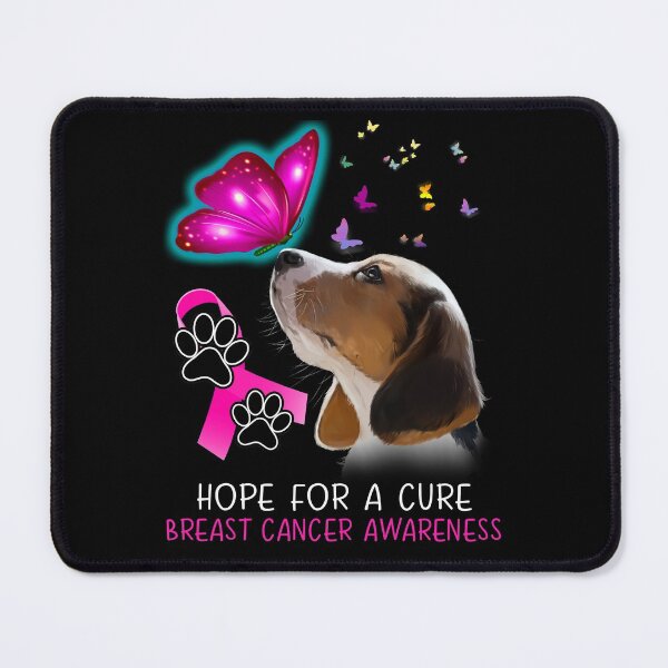 Item preview, Beagle Hope For A Cure Breast Cancer Awareness designed and sold by Grooffos.