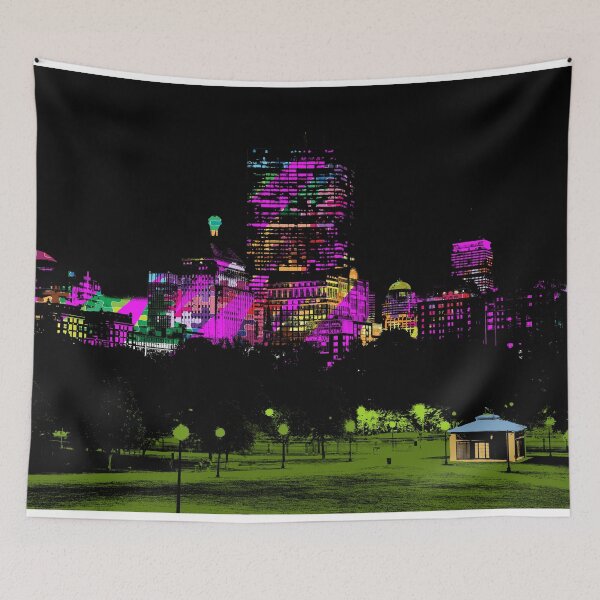 Item preview, Boston Common (Pink Scribbles) designed and sold by DaganSays.