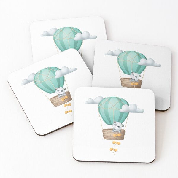Item preview, Baby Panda In Hot Air Balloon designed and sold by creativiteemom.