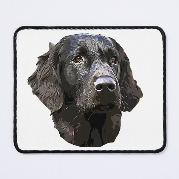 Item preview, Flat Coated Retriever designed and sold by ElegantCat.