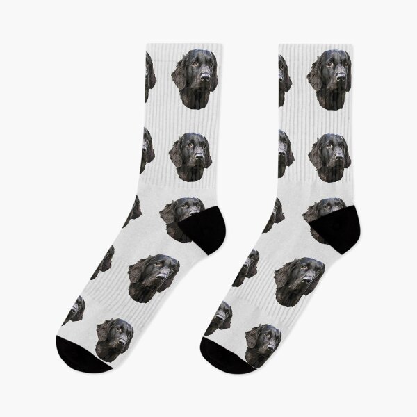 Item preview, Flat Coated Retriever  designed and sold by ElegantCat.
