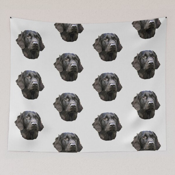 Item preview, Flat Coated Retriever  designed and sold by ElegantCat.