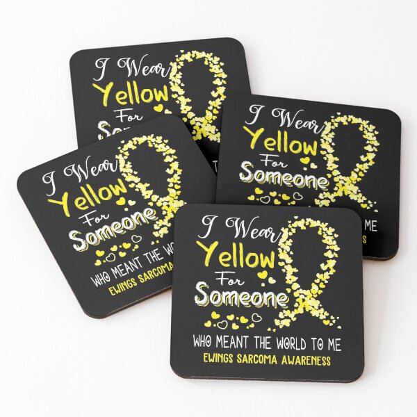 Item preview, I Wear Yellow For Ewings Sarcoma Awareness designed and sold by Tadmab.