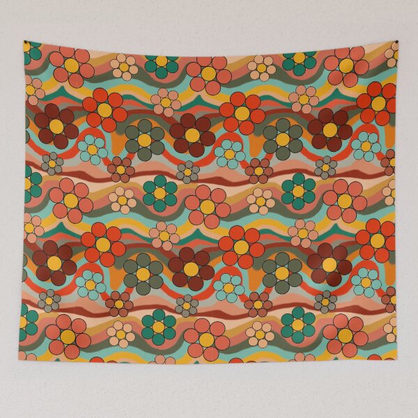 Item preview, Retro Flower Power designed and sold by missdebi27.