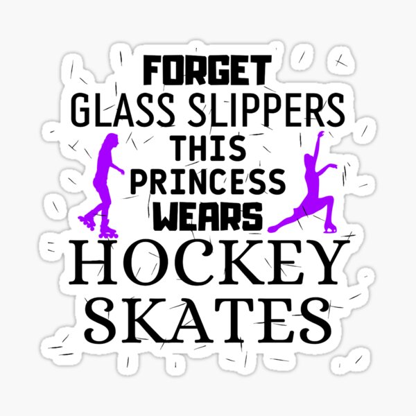  Girls Ice Hockey T-Shirt This Princess Wears Hockey Skates :  Clothing, Shoes & Jewelry