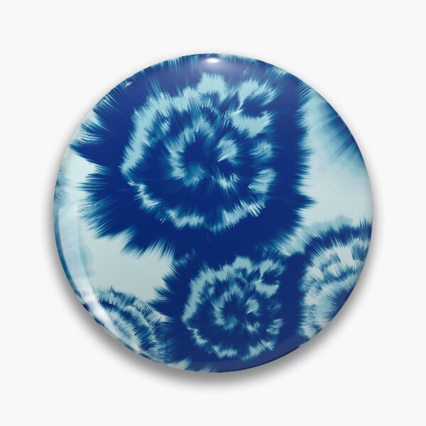 Item preview, Tie dye circular Azul designed and sold by vanidesign.