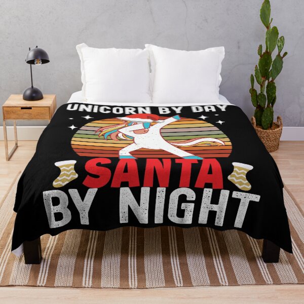 Item preview, Unicaorn by Day Santa at Night Christmas Present designed and sold by RS-Collections.