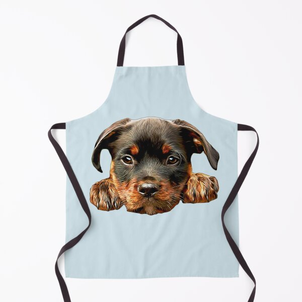 Item preview, Rottweiler Cute Puppy Paws designed and sold by ElegantCat.