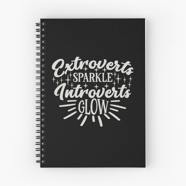 Item preview, Extroverts sparkle introverts glow designed and sold by pnkpopcorn.