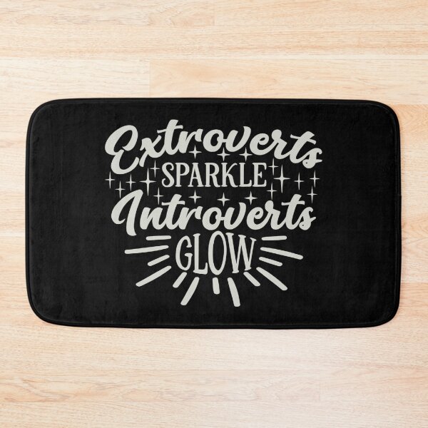 Item preview, Extroverts sparkle introverts glow designed and sold by pnkpopcorn.