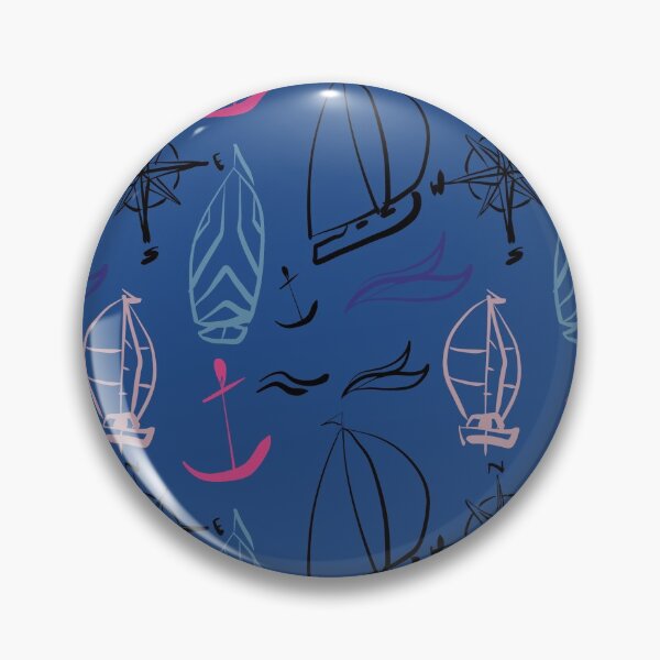 Item preview, sailboat pattern designed and sold by NitArtCafe.