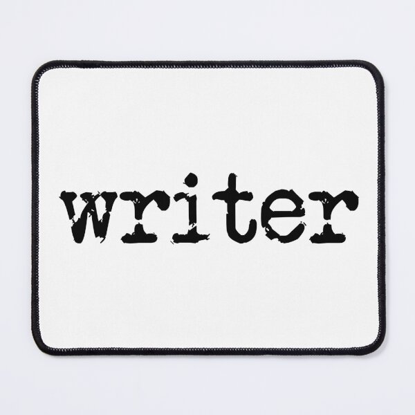 Item preview, writer black text designed and sold by TeaRoseWriter.
