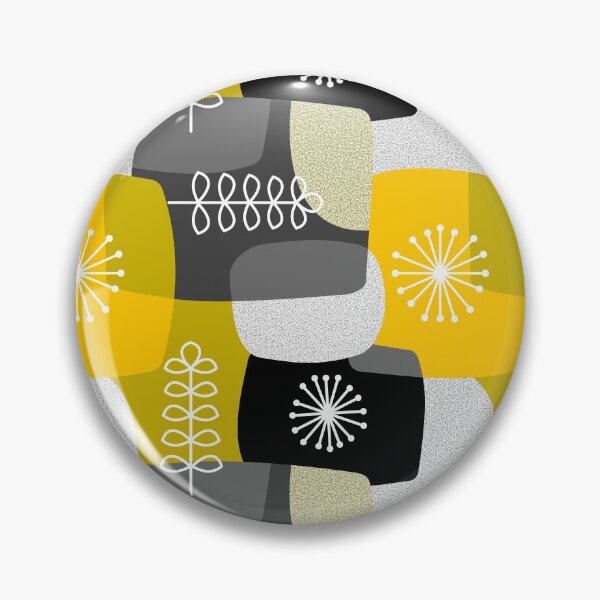 Item preview, Vintage look print in black and yellow designed and sold by MHen.
