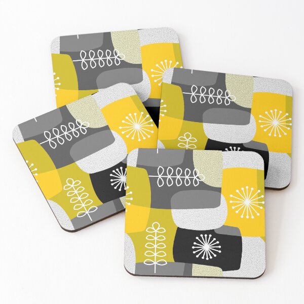 Item preview, Vintage look print in black and yellow designed and sold by MHen.
