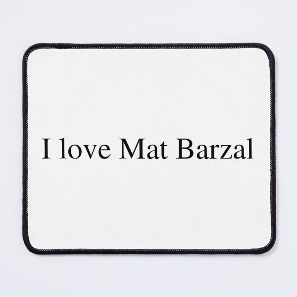 Item preview, I love Mat Barzal designed and sold by delborg.