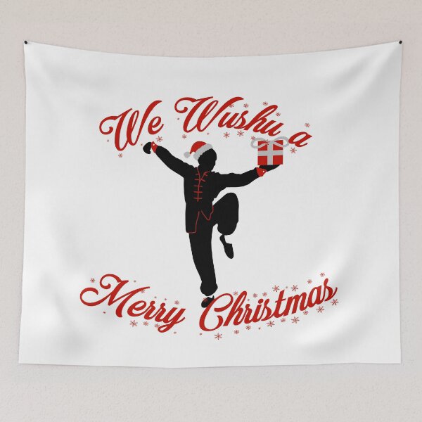 Item preview, We Wushu a Merry Christmas designed and sold by Jairo Guarin.
