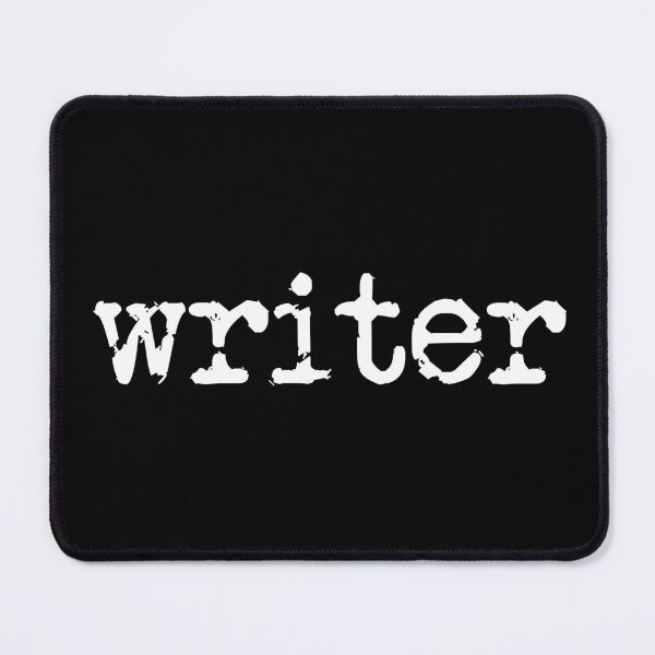 Item preview, writer in white designed and sold by TeaRoseWriter.