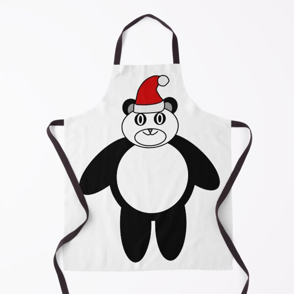 Item preview, black,white,red,and gray Christmas panda designed and sold by Iceesstores.