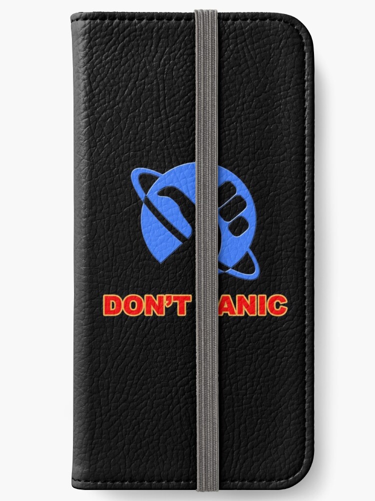 landheer Sijpelen smeren hitchhiker's guide to the galaxy" iPhone Wallet for Sale by Bertoni-Lee |  Redbubble