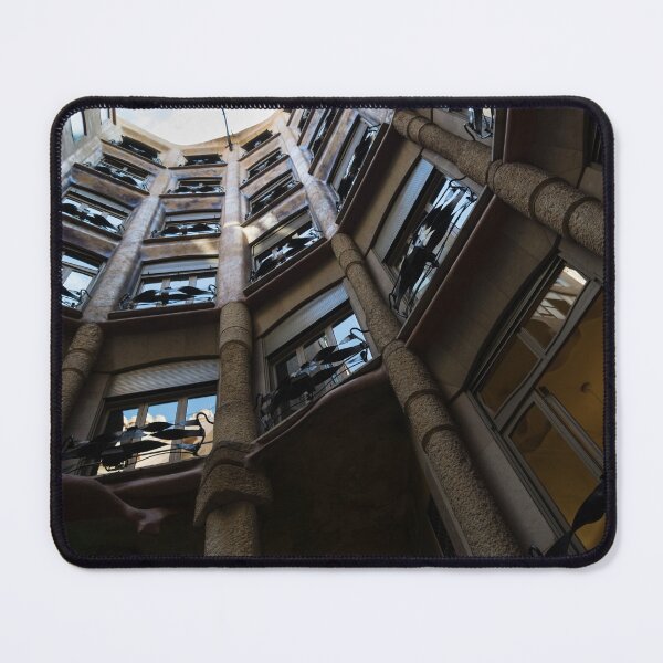 Item preview, La Pedrera Courtyard – Antoni Gaudi’s Masterpiece in Barcelona, Spain designed and sold by Georgia Mizuleva.