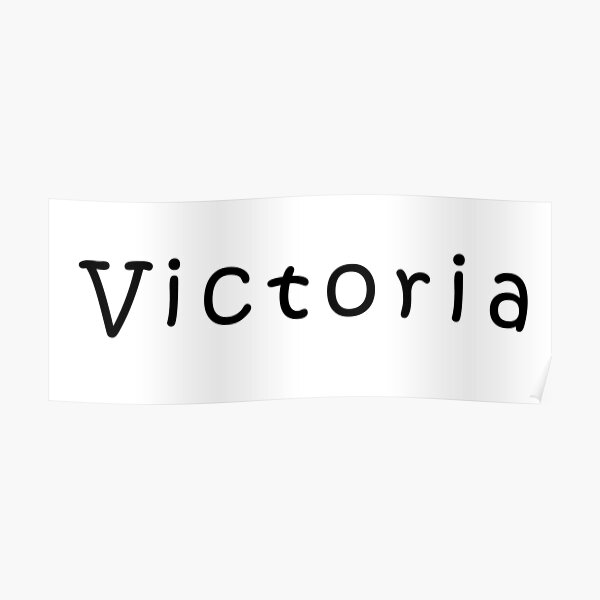 Nombre de Victoria Póster