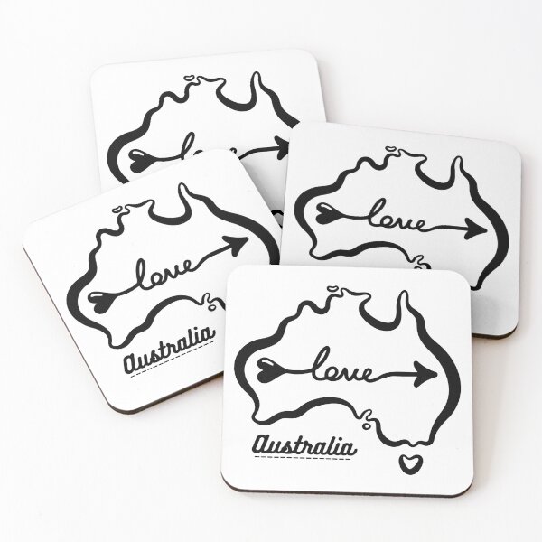 Item preview, Love Australia Map Heritage designed and sold by Alladin7.