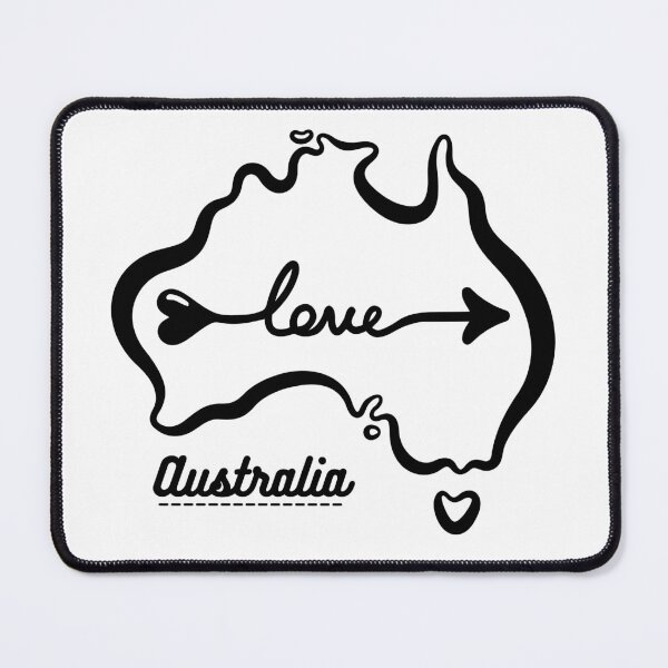 Item preview, Love Australia Map Heritage designed and sold by Alladin7.