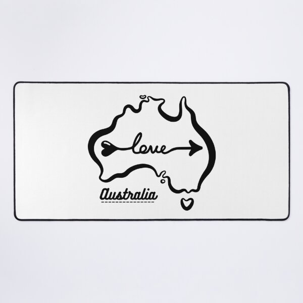 Item preview, Love Australia Map Heritage designed and sold by Alladin7.