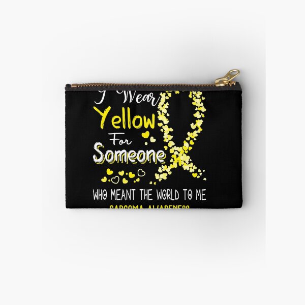 Item preview, I Wear Yellow For Sarcoma Awareness designed and sold by Tadmab.