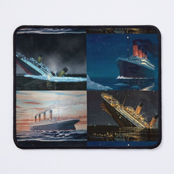 Item preview, TITANIC, Titanic and her sisters britanic sister ship,iceburg,white star star liners, designed and sold by amy greaves.