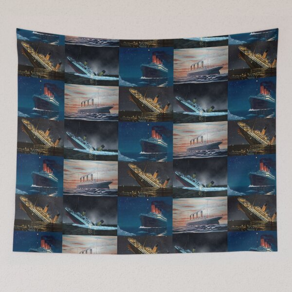 Item preview, TITANIC, Titanic and her sisters britanic sister ship,iceburg,white star star liners, designed and sold by amy greaves.
