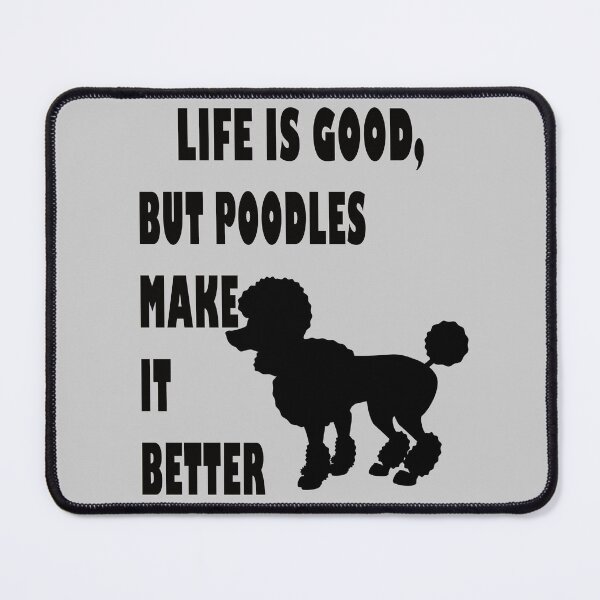 Item preview, POODLE MOM TSHIRT designed and sold by GOLDFAMILYSHOP.