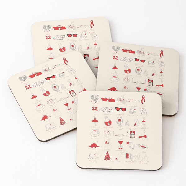 Item preview, Red TV Song Print designed and sold by Holly Dodd.