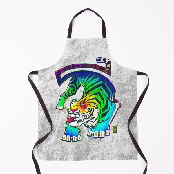 Item preview, Twisted Boxy Tiger - Rainbow designed and sold by PaleoPanthera.