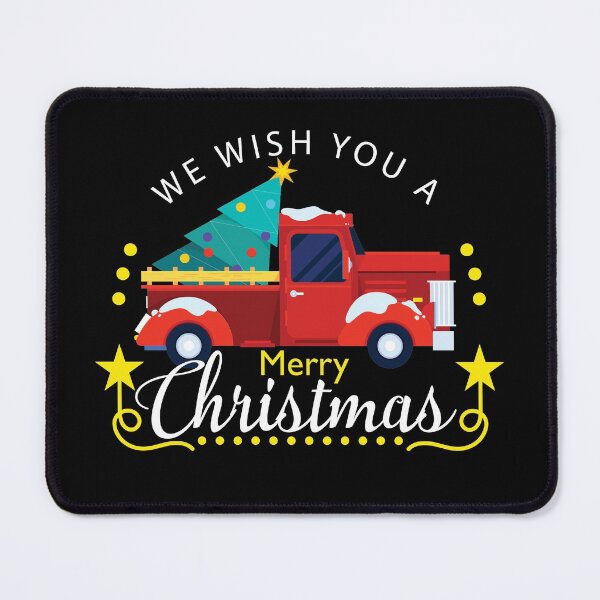 Item preview, Merry Christmas Buffalo Truck designed and sold by NawalMagdy.