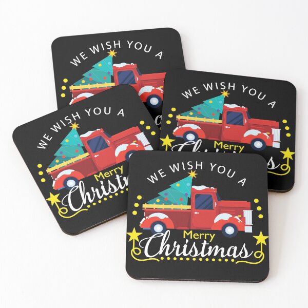 Item preview, Merry Christmas Buffalo Truck designed and sold by NawalMagdy.