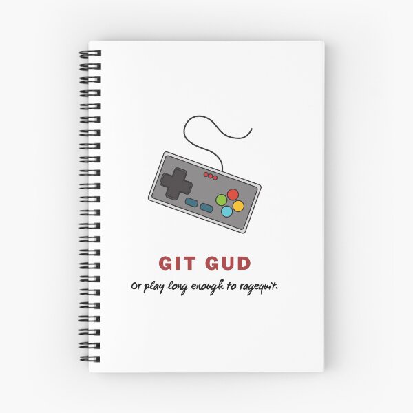 Item preview, Git Gud o RageQuit Retro GamePad designed and sold by RareLoot19.