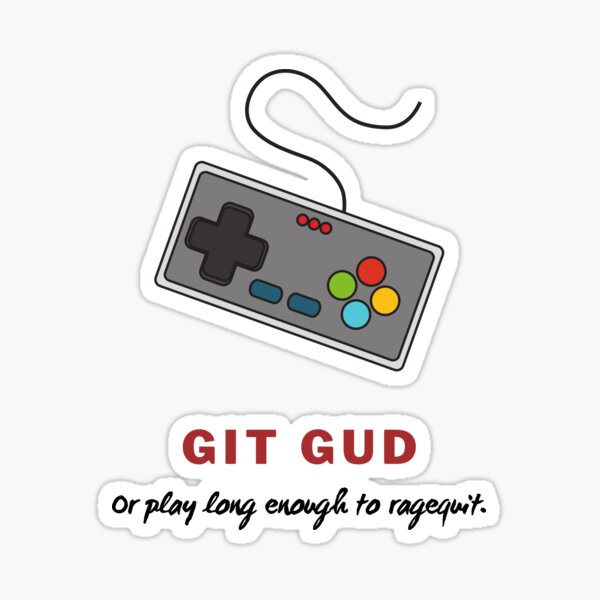 Git Gud Shirt Definition Postcard for Sale by RareLoot19