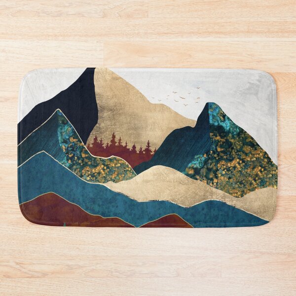 Item preview, Malachite Mountains designed and sold by spacefrogdesign.
