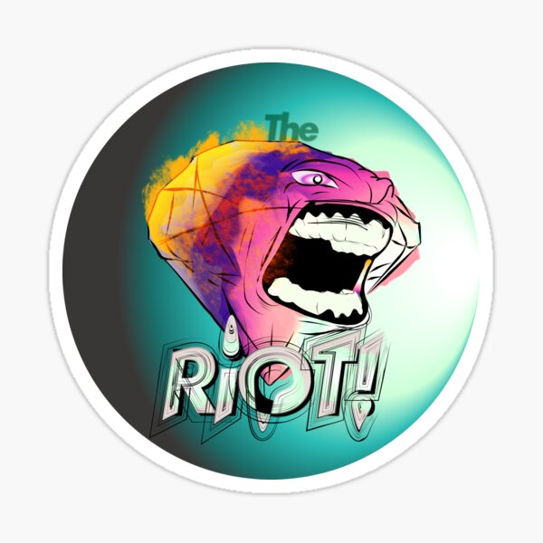 The Diamond Riot Begins Sticker