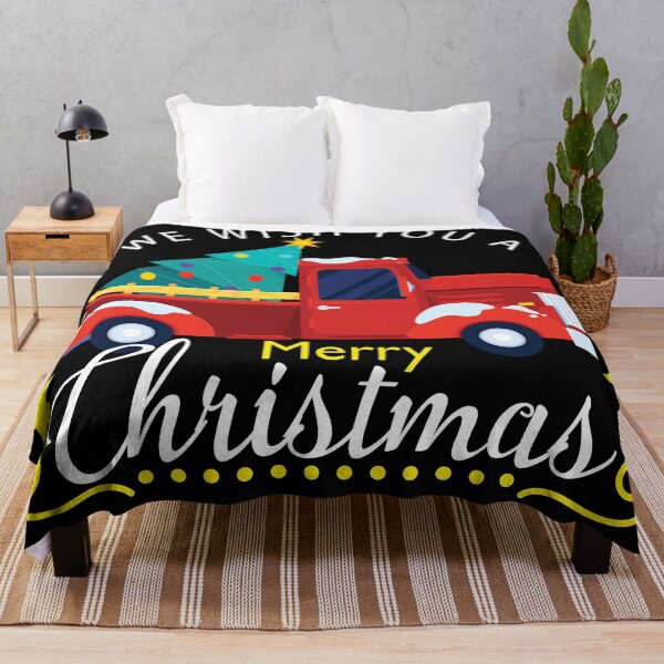 Item preview, Merry Christmas Buffalo Truck designed and sold by NawalMagdy.