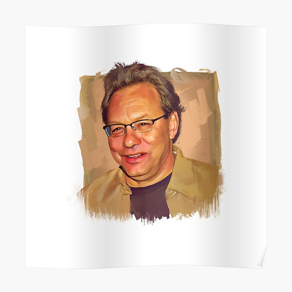 LEWIS BLACK- Famous comedian Portraits Poster