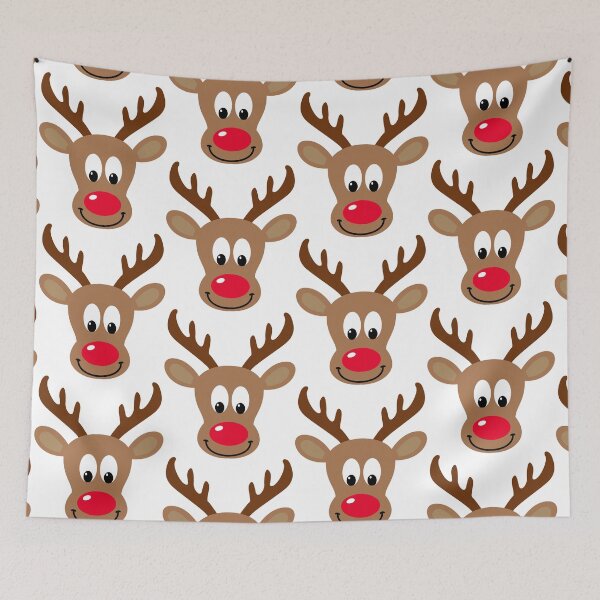 Item preview, Christmas Deer Head designed and sold by wshStudio.